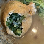 花くじら 歩店 - 生姜の効いたネギたっぷり