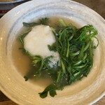 花くじら 歩店 - 春菊(とろろ)