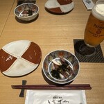 蕎麦と割烹 いいずか - お通し@350