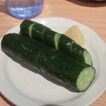 日本酒バルかぐら - ・刺身付かぐらコース お新香