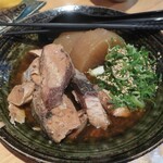 日本酒バルかぐら - ・刺身付かぐらコース 自家製ダレのぶり大根