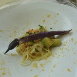 バローレ - ナスと花咲カニのパスタ