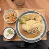 手打ちうどん 上を向いて