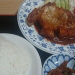 工藤精肉店食堂部 - ポークソテー定食