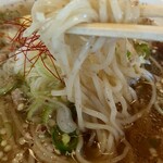 大衆食堂 中華そばとおコメの店 メシケン。 - 青唐辛子坦々麺（0辛）