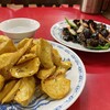 中国料理 西安飯荘 - 大学イモアメタキ＆豚肉とキクラゲ炒め