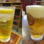 中央酒場 - 酎ハイ￥450/キリン生ビール(中)￥500