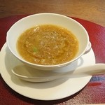 齋華 - フカヒレとタラバガニのスープ　茶碗蒸し仕立て