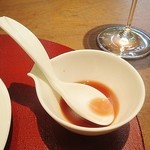 齋華 - スープにかける赤酢