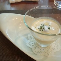 芦屋フレンチ北じま - 冷製ジャガイモ(きたあかり)のスープ