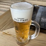 ろばたやき山ろく - ノンアルコールのジョッキ◎