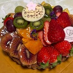 中嶋菓子店 - 季節のフルーツタルト(5号) 4,300円