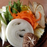 涮涮鍋壽喜燒Dontei 小山店 - 野菜はしっかり食べましょう