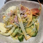 とんかつオゼキ 鈍池店 - マヨネーズもて作りです