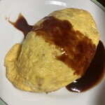 とんかつオゼキ 鈍池店 - 卵は薄め
