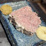 動物園通り もつ肉店 - レバーパテ