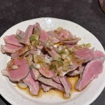 動物園通り もつ肉店 - 砂肝刺し