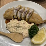 魚の店 オカモ倶楽部 - 生アジレアフライ