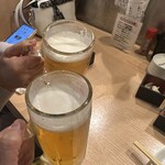 魚の店 オカモ倶楽部 - ビール