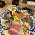 魚の店 オカモ倶楽部 - 魚屋の刺身盛り