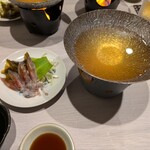 季肴 からはし - 生ホタルしゃぶしゃぶ