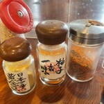 製麺練場 風布うどん - 唐辛子