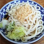 彩花 - 冷やしたぬきうどん