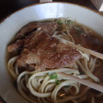 首里うかじ うかじそば - ナンコツソーキ