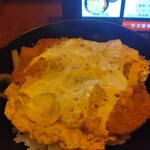 あずみうどん - カツ丼。