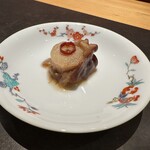 鮨処 春日 - 蛸の紹興酒漬け