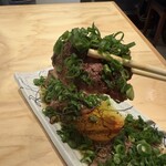 鶏ん家 - 炙りレバー