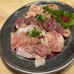 鶏ん家 - とりやき3種盛り