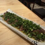 鶏ん家 - 炙りレバー