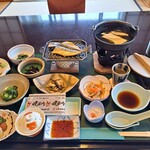 福松荘 - 豪華朝食　刺身付き