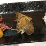 日本料理ゆず亭 - ゆず亭 「海のさかな三種盛り」