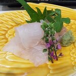 日本料理ゆず亭 - ゆず亭 「きじはた刺身」