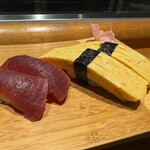 しほう田 - 赤身、たまご