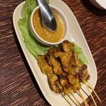 マレーシア ボレ - そのままでも美味い。がソースがたまらんサテー