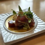 うなぎ亭 友栄 - 鰹の三層造り