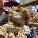 カリッジュ高知 - 表面のマヨネーズがなかなか美味‼️とりマヨ唐揚げです(≧∀≦)