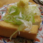 みさき庵 - あつあげ