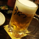 Robata Yaki Udatsu - 生麦酒 590円=14年7月