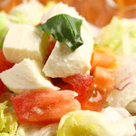 横浜ハイボール倶楽部 - モッツァレラチーズとトマトのサラダ