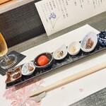 涿屋 - 先付け　7品