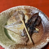 魚めし 竹亭 - 蛍烏賊、ひいかなど、焼いて