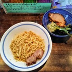 麺や 青雲志 - 限定　スタミナウーシャンまぜそば　(混ぜた後)