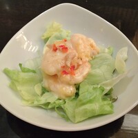 廣東料理 民生 ヒルトンプラザウエスト店 - 海老のマヨネーズソース