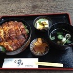 うなぎのなんけ - 2014.8.1　薬味丼　