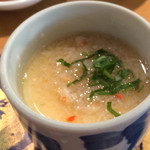 廻鮮寿司 塩釜港 - 海鮮茶碗蒸し（H26.8）