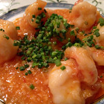 中国料亭 翠鳳 - 大海老のチリソース ¥3240